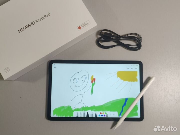 Планшет со стилусом идеален для рисования и игр