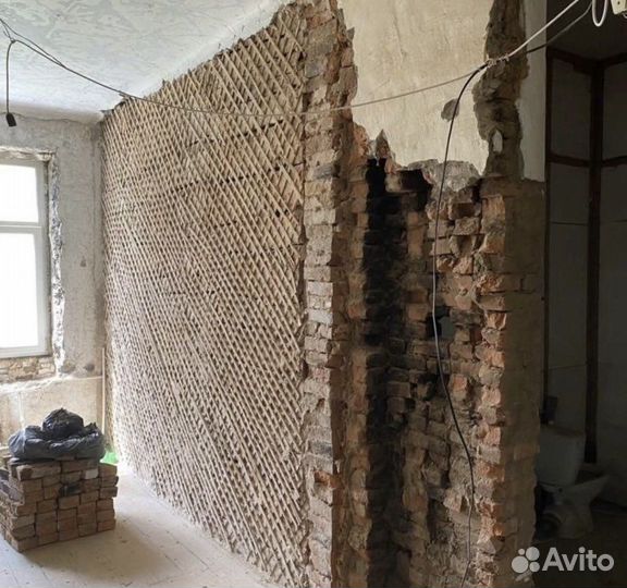 Демонтажные работы квартир, домов, сараев