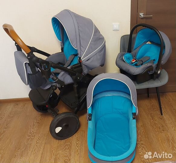 Коляска tutis 3 в 1