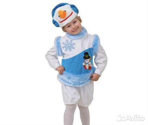 Новогодний костюм снеговика