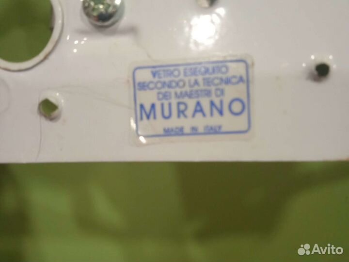 Светильники murano Италия