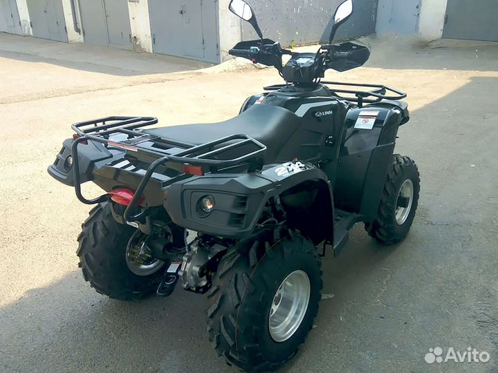 Квадроцикл Linhai Yamaha D200 черный