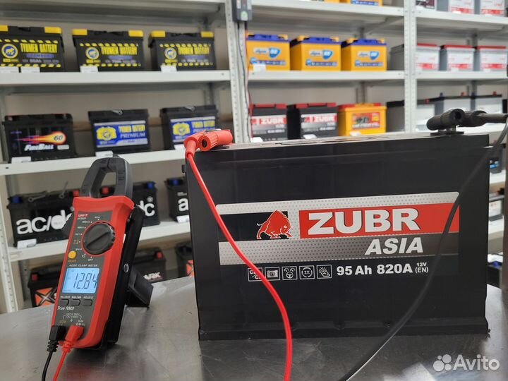 Аккумулятор zubr ultra asia 95Ah п.п. 820A