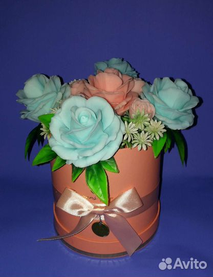 Букет цветов из мыльной основы