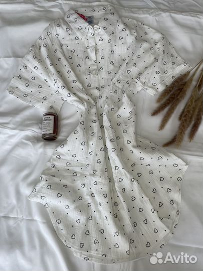 Халат муслиновый женский