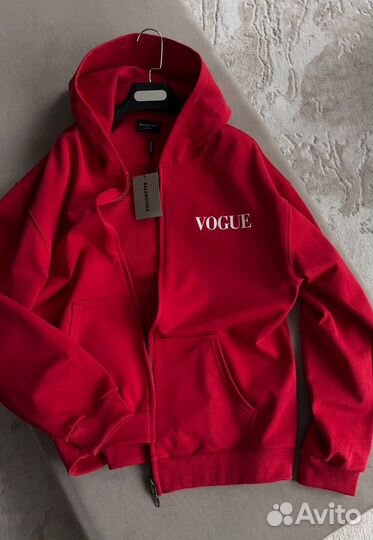 Зип zip худи vogue Balenciaga 3 цвета женский