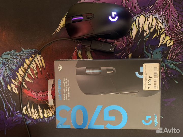 Игровая мышь logitech g703