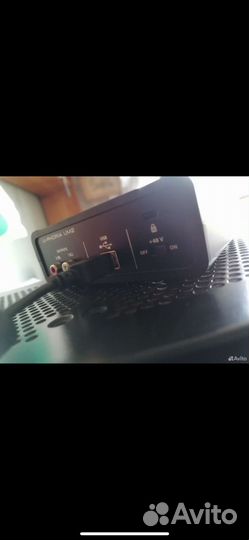 Конденсаторный микрофон xlr + внешняя аудиокарта