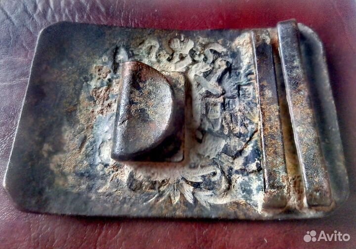 Пряжка царская морская