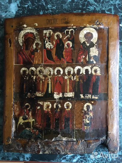 Старинные иконы 18 век