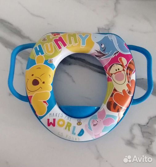 Новая Disney мягкая накладка на утнитаз детская