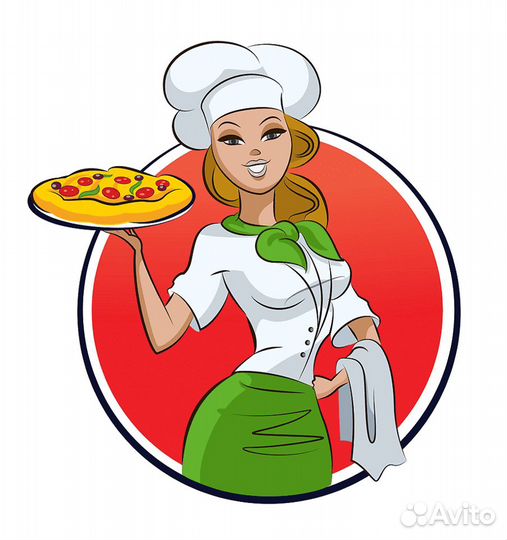 Официант в пиццерию