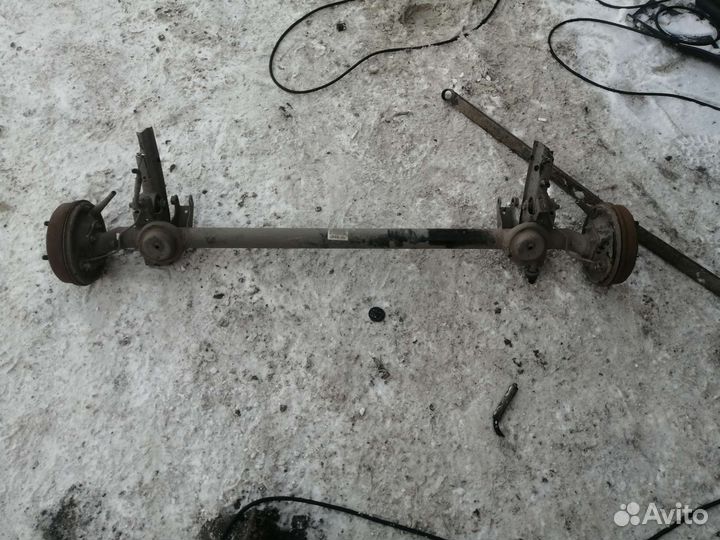 Задная балка в сборе дэу матиз