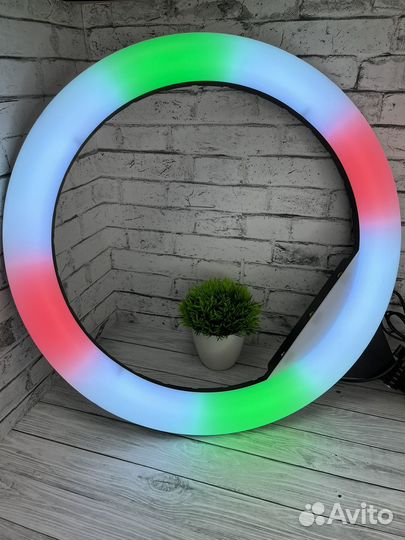 Кольцевая лампа RGB 46 см