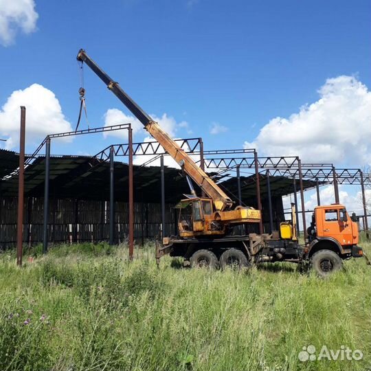 Услуги Автокрана 16 тонн 18 метров вездеход