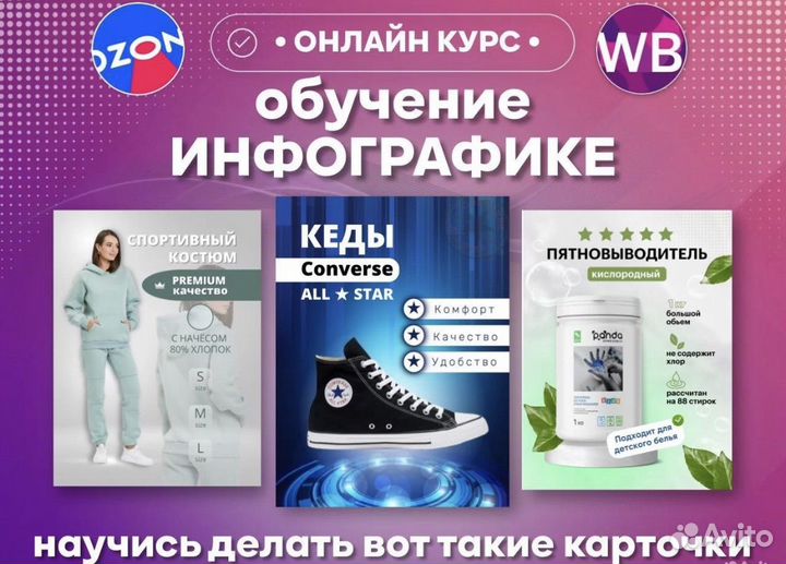 Курс по инфографике для Озон / Валдберис