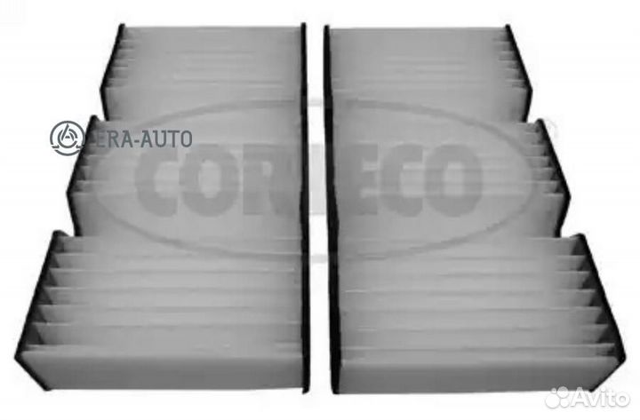 Corteco 80004551 Фильтр салона к/кт 2шт