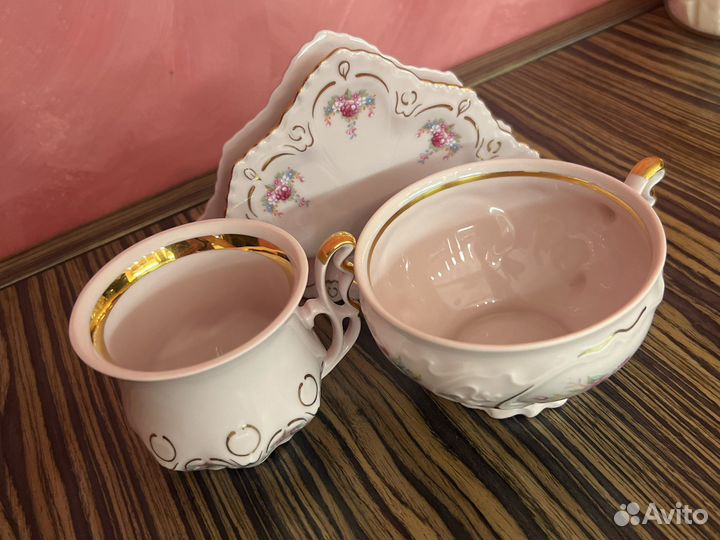 Розовый фарфор чехия