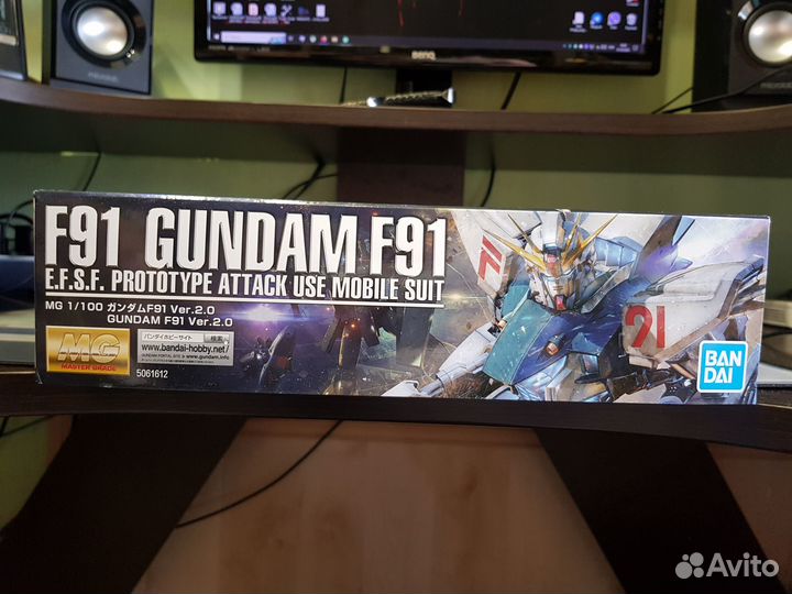 Bandai MG 1/100 Gundam F91 Ver.2.0