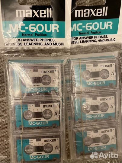 Аудио кассеты maxell