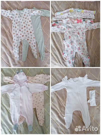 Одежда для малыша (девочки) пакетом