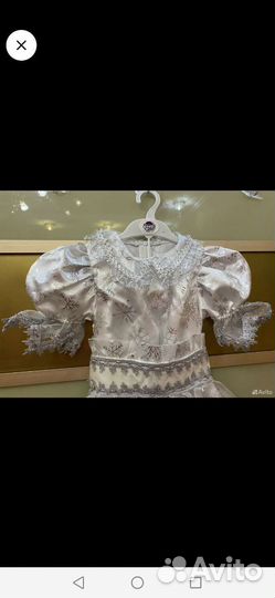 Снежинка новогодний костюм