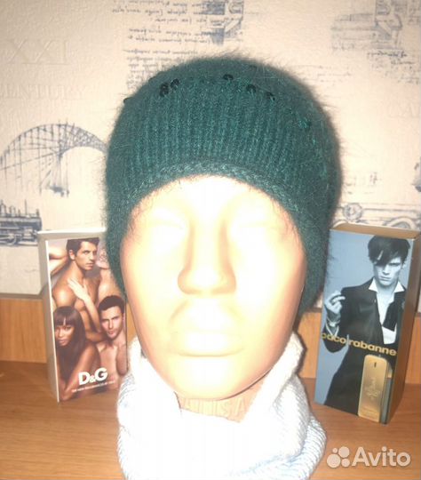 Шапка бини женская