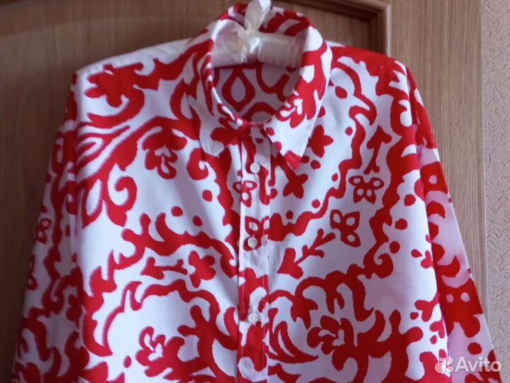 Блузка.Zara.Хлопок. 50разм.Германия