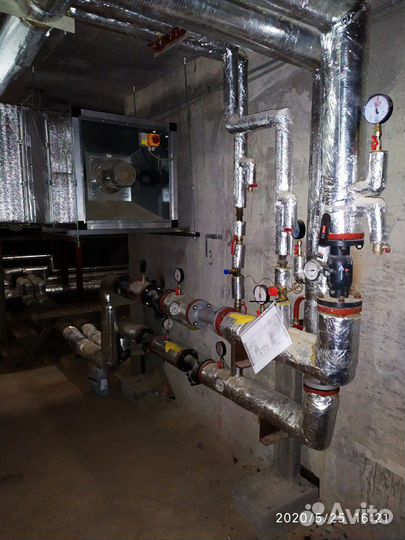 Обслуживание систем отопления и водоснабжения