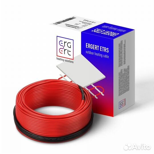 Греющий кабель Ergert etrs 18-68,0 м