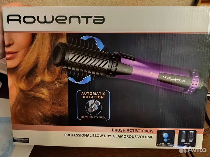 Фен щетка rowenta cf 9525