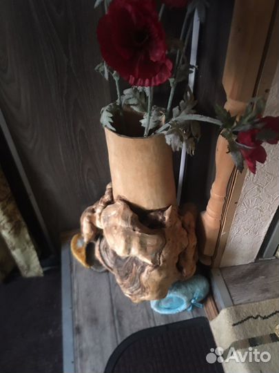 Ваза из капа