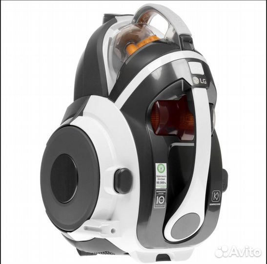 Пылесос LG VK89181DNS Kompressor серебристый