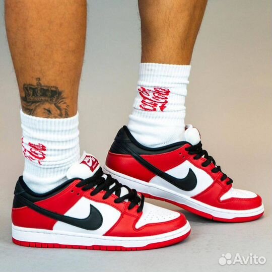 Кроссовки Nike SB Dunk Low J-Pack Chicago (36-45)