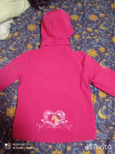 Куртка softshell для девочки
