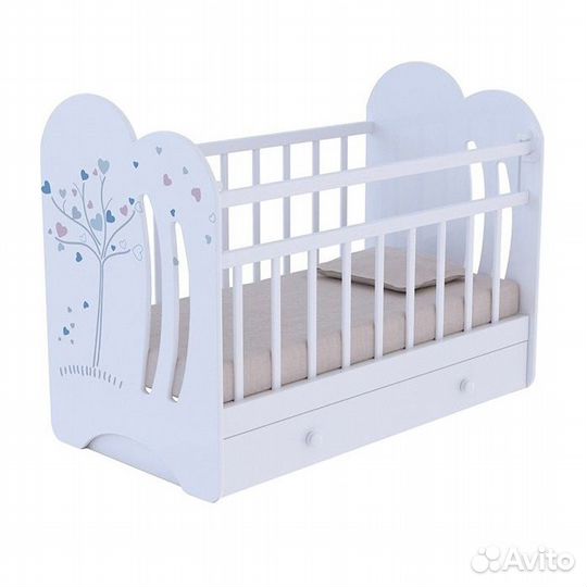 Кровать детская VDK Wind Tree маятник, ящик