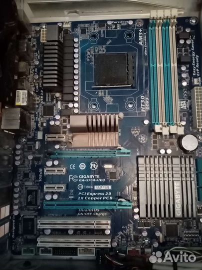 Материнская плата am3 plus+корпус+оперативка