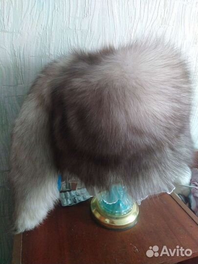 Шапка натуральная песцовая