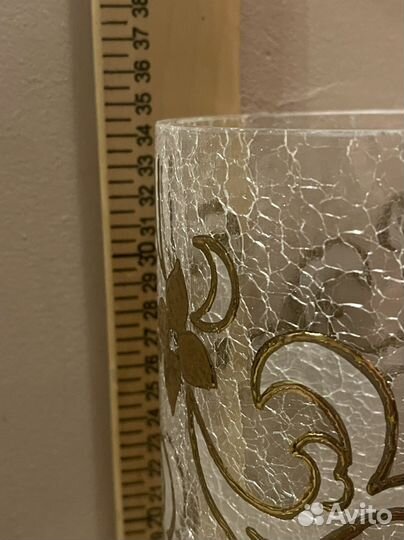 Хрустальная ваза богемия