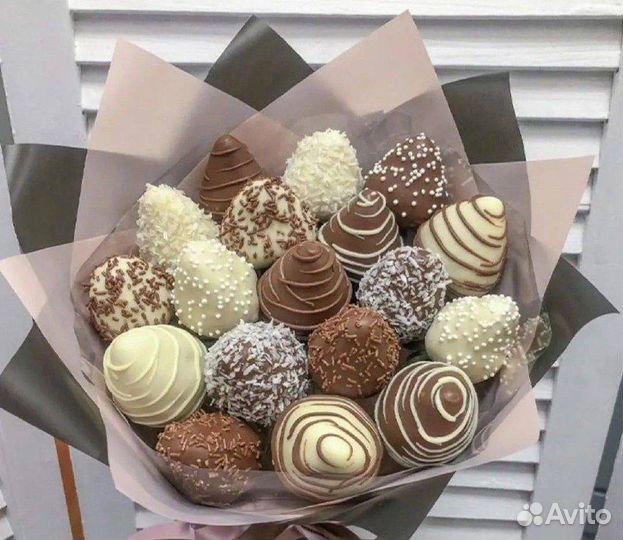 Клубника в шоколаде,букет, подарок