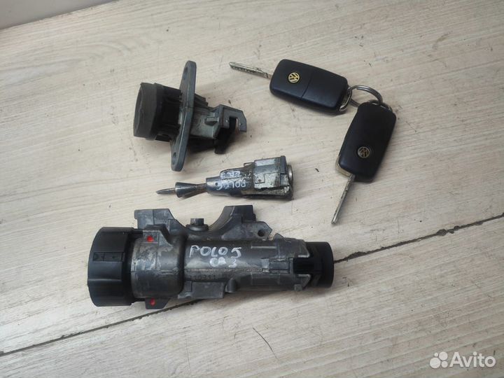 Замок зажигания с ключом VW Polo 5 седан