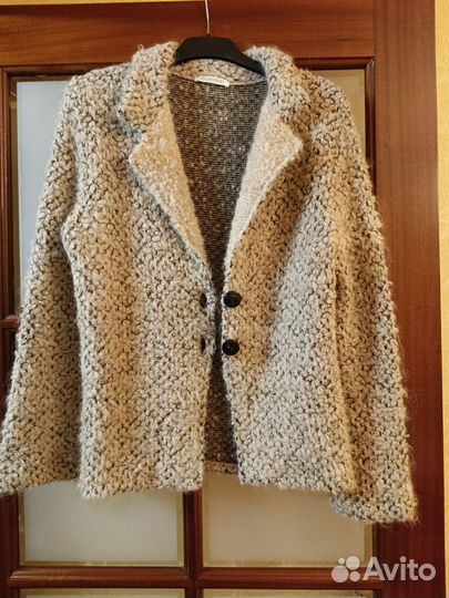 Жакет кардиган Италия Maglie 46-48 мохер шерсть