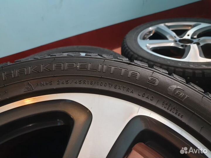 R18 Nokian Tyres Hakkapeliitta 9 245/45, PCD 5x112 DIA 66.6