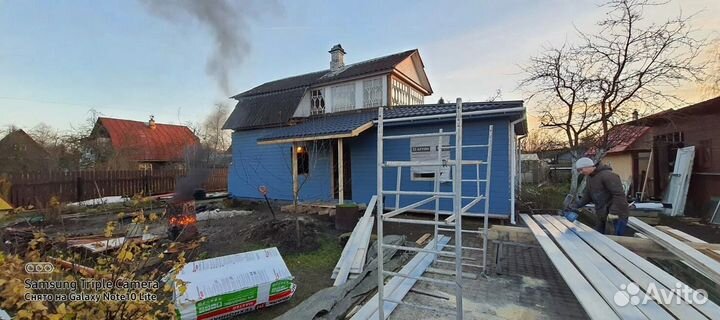 Строительство террас веранд пристроек