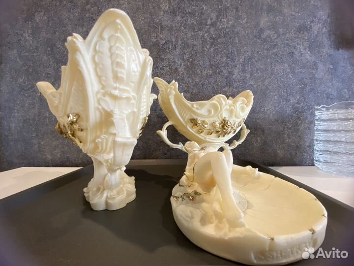 Ваза для фруктов, конфетница, пепельница