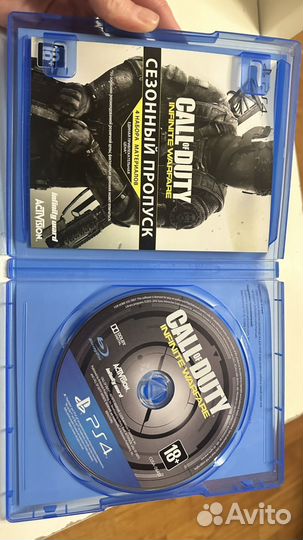Диск на ps4 call of duty infinity warfare