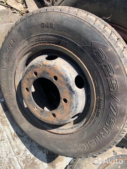 Колесо Кама 218 225 75 r16c