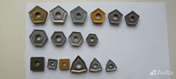 Сменные твердосплавные пластины для резцов