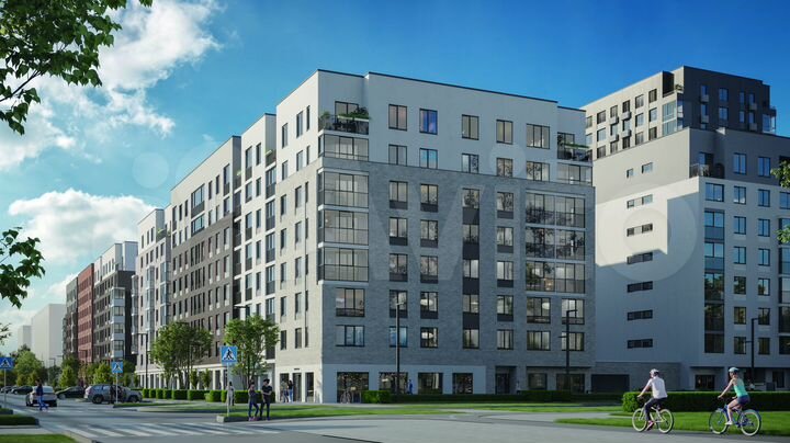 2-к. квартира, 72,8 м², 1/8 эт.