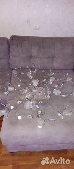 Люстра потолочная бу